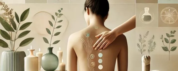 Featured image for showing a person sitting up with a hand massaging their back