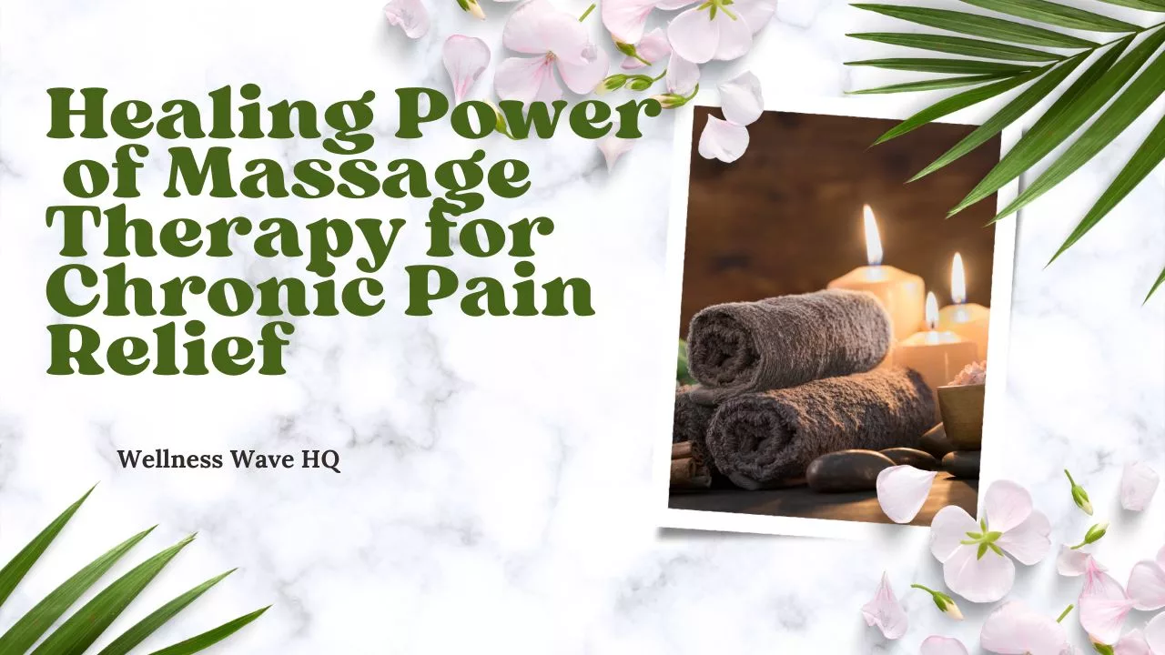 Featured Image for Healing Power of Massage Therapy article-shows massage towels and lit candles