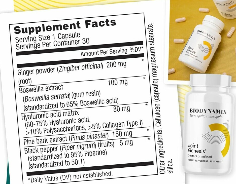 ingredients for joint genesis